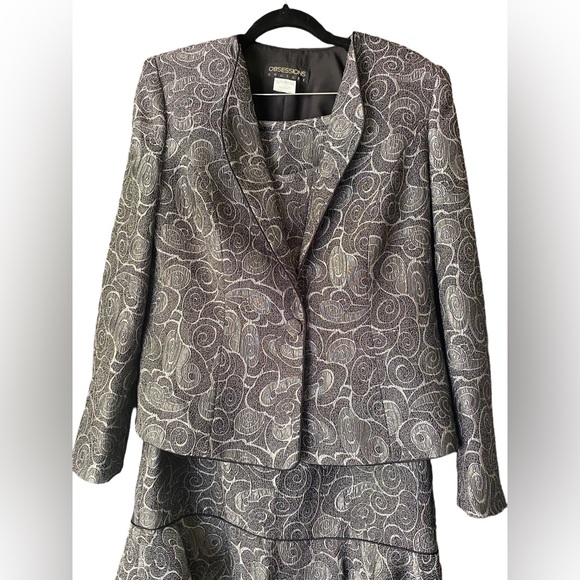 Obsessions Couture 3 piece skirt suit size 14 - Picture 2 of 14
